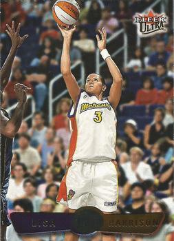 2002 Ultra WNBA #26 Lisa Harrison Front