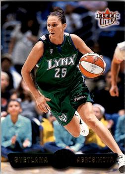 2002 Ultra WNBA #98 Svetlana Abrosimova Front