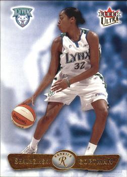2002 Ultra WNBA #109 Shaunzinski Gortman Front