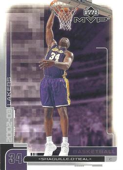 2002-03 Upper Deck MVP #80 Shaquille O'Neal Front