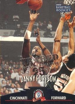 1997 Score Board Rookies - Traded #41T Danny Fortson Front