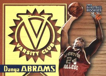 1997 Score Board Rookies - Varsity Club #VC18 Danya Abrams Front