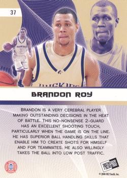 2006 Press Pass #37 Brandon Roy Back