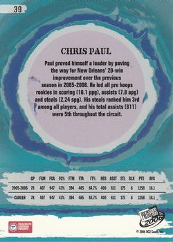 2006 Press Pass #39 Chris Paul Back