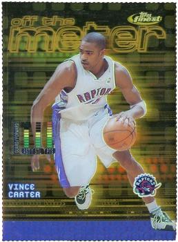 2000-01 Finest - Gold Refractors #152 Vince Carter / Kobe Bryant Front