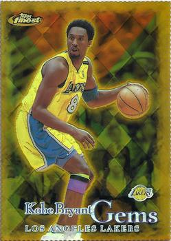 2000-01 Finest - Gold Refractors #165 Kobe Bryant Front