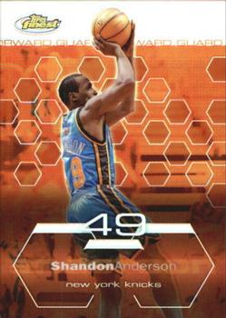 2002-03 Finest - Refractors #67 Shandon Anderson Front
