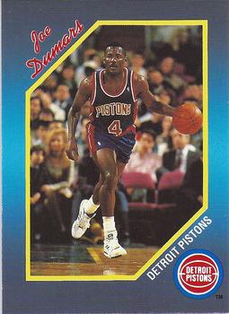 1991-92 Unocal Detroit Pistons #NNO Joe Dumars Front