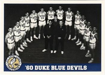 1992 ACC Tournament Champs #7 '60 Duke Blue Devils Front