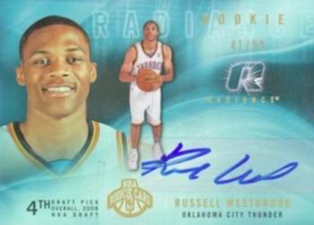 2008-09 Upper Deck Radiance #90RC Russell Westbrook Front