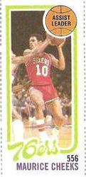 1980-81 Topps - Singles #176 Maurice Cheeks Front