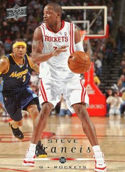 2008-09 Upper Deck Houston Rockets #7 Steve Francis Front