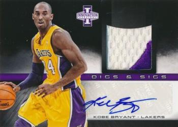 2013-14 Panini Innovation - Digs and Sigs Prime #30 Kobe Bryant Front