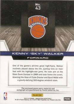 2013-14 Panini Innovation - Digs and Sigs Prime #43 Kenny 