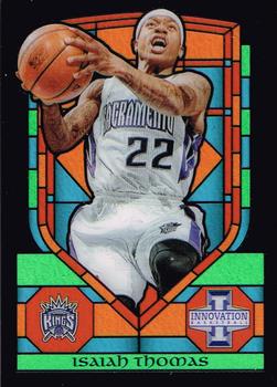 2013-14 Panini Innovation - Stained Glass #18 Isaiah Thomas Front