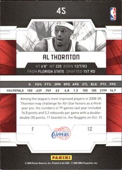 2009-10 Donruss Elite #45 Al Thornton Back