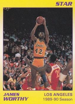 1990-91 Star James Worthy #4 James Worthy Front
