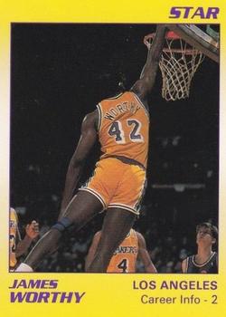 1990-91 Star James Worthy #6 James Worthy Front