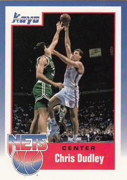 1990-91 Kayo Breyer's New Jersey Nets #6 Chris Dudley Front