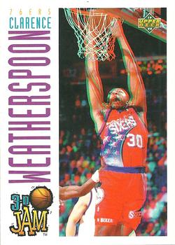 1993-94 Upper Deck Pro View #99 Clarence Weatherspoon Front