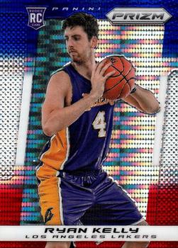 2013-14 Panini Prizm - Blue White and Red Pulsar Prizm #91 Ryan Kelly Front