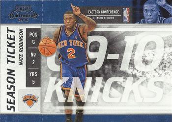 2009-10 Panini Playoff Contenders #17 Nate Robinson Front