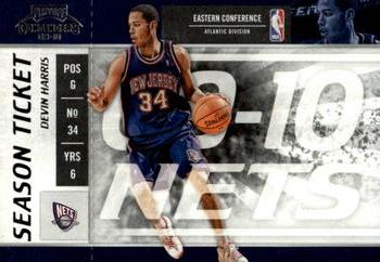 2009-10 Panini Playoff Contenders #9 Devin Harris Front
