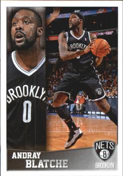 2013-14 Panini Stickers #16 Andray Blatche Front