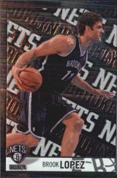 2013-14 Panini Stickers #17 Brook Lopez Front