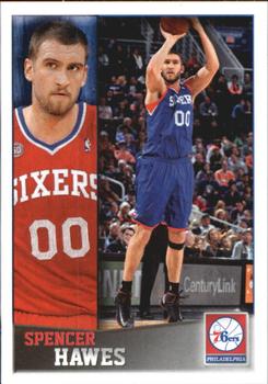 2013-14 Panini Stickers #38 Spencer Hawes Front