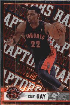 2013-14 Panini Stickers #47 Rudy Gay Front