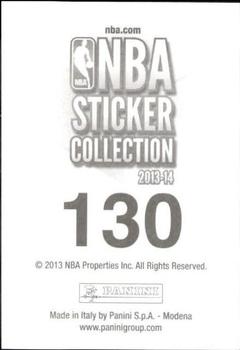 2013-14 Panini Stickers #130 Ray Allen Back