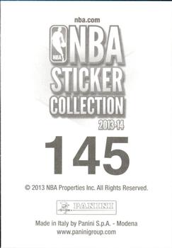 2013-14 Panini Stickers #145 Emeka Okafor Back