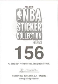 2013-14 Panini Stickers #156 Jae Crowder Back
