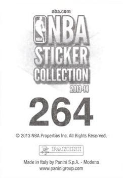 2013-14 Panini Stickers #264 David Lee Back