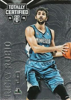 2014-15 Panini Totally Certified #77 Ricky Rubio Front