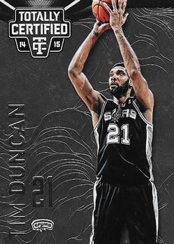 2014-15 Panini Totally Certified #109 Tim Duncan Front