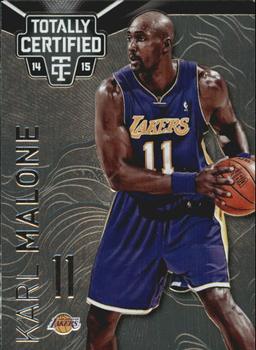 2014-15 Panini Totally Certified #126 Karl Malone Front