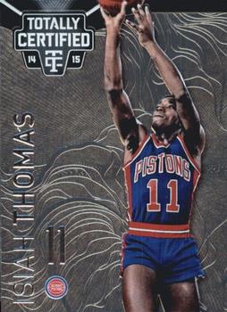2014-15 Panini Totally Certified #130 Isiah Thomas Front
