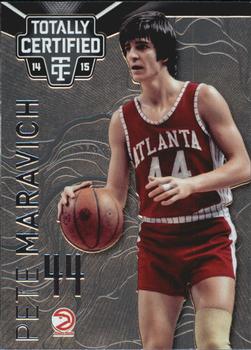 2014-15 Panini Totally Certified #136 Pete Maravich Front