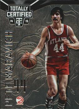 2014-15 Panini Totally Certified #136 Pete Maravich Front