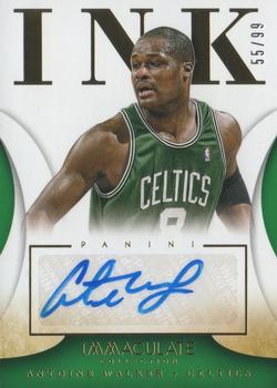 2013-14 Panini Immaculate Collection - Ink #56 Antoine Walker Front