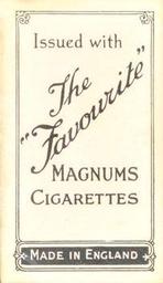 1925 Teofani & Co Magnums #2 Fred Storbeck Back