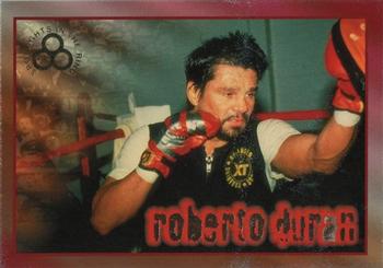 1996 Ringside - Spotlights In The Ring Silver #7 Roberto Duran Front