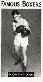 1930 Singleton & Cole Famous Boxers #11 Mickey Walker Front
