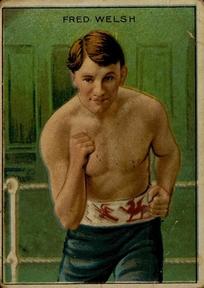 1911 American Tobacco Co. Champion Pugilists (T219) #NNO Fred Welsh Front