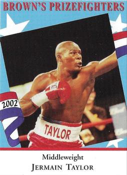 2002 Brown's #NNO Jermain Taylor Front