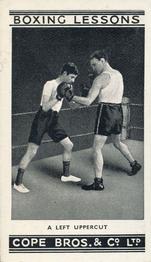 1935 Cope Bros. Boxing Lessons #10 A Left Uppercut Front