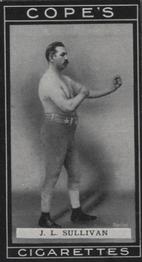 1915 Cope Bros. Boxers #8 John L. Sullivan Front