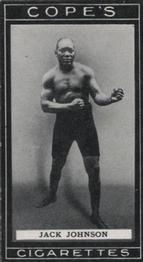 1915 Cope Bros. Boxers #37 Jack Johnson Front